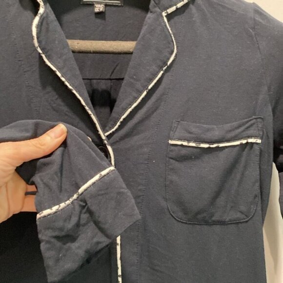 PJ Salvage Black PJ Top - Picture 6 of 12